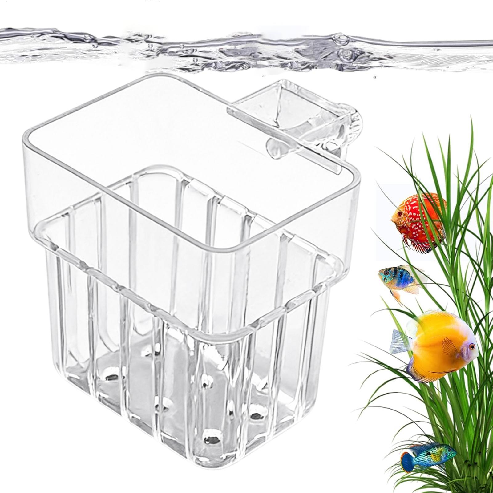 Planted Aquarium Kit - Transparent Hangable Aquarium Plant Holder Pot