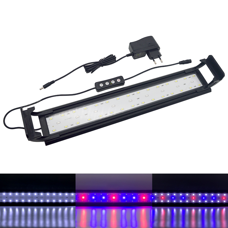 Aquarium Planted Tank Fertilizer - Aquarium LED Light for 16-64CM Fish