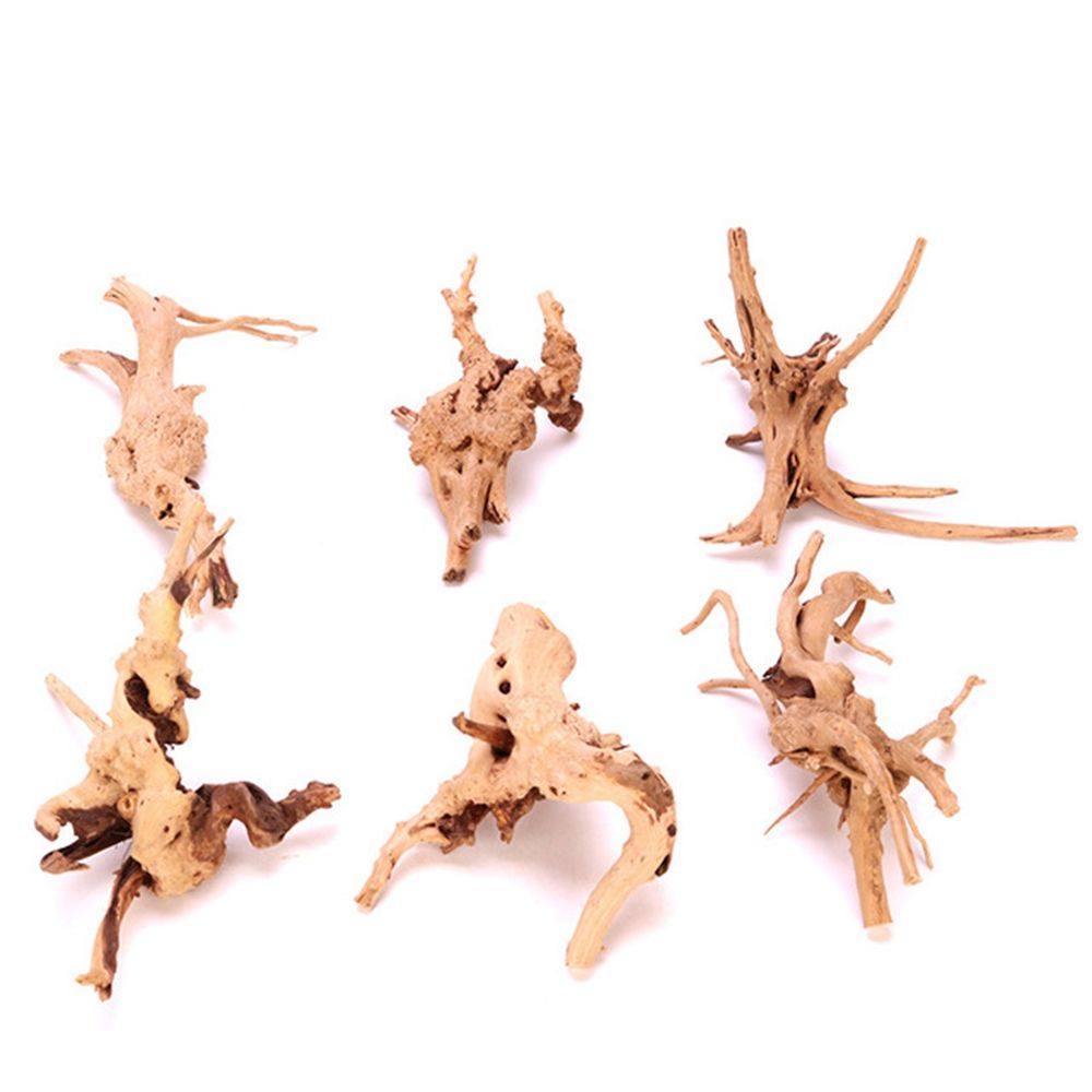 Planted Aquarium With Driftwood - 1 Pcs Wood Reptile Fish Tank