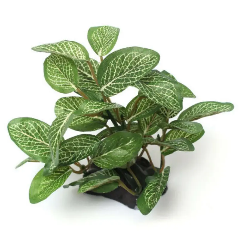 Plastic Artificial Turtle Tree - Planted Aquarium With Driftwood ulasan dan harga