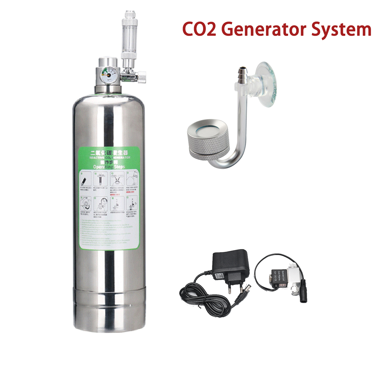 Aquarium CO2 Generator system  - Planted Aquarium Kit ulasan dan harga