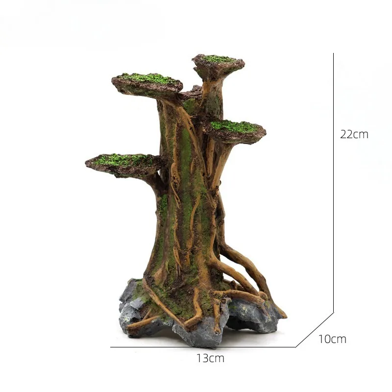 Artificial Moss Tree Driftwood - Planted Aquarium With Driftwood ulasan dan harga