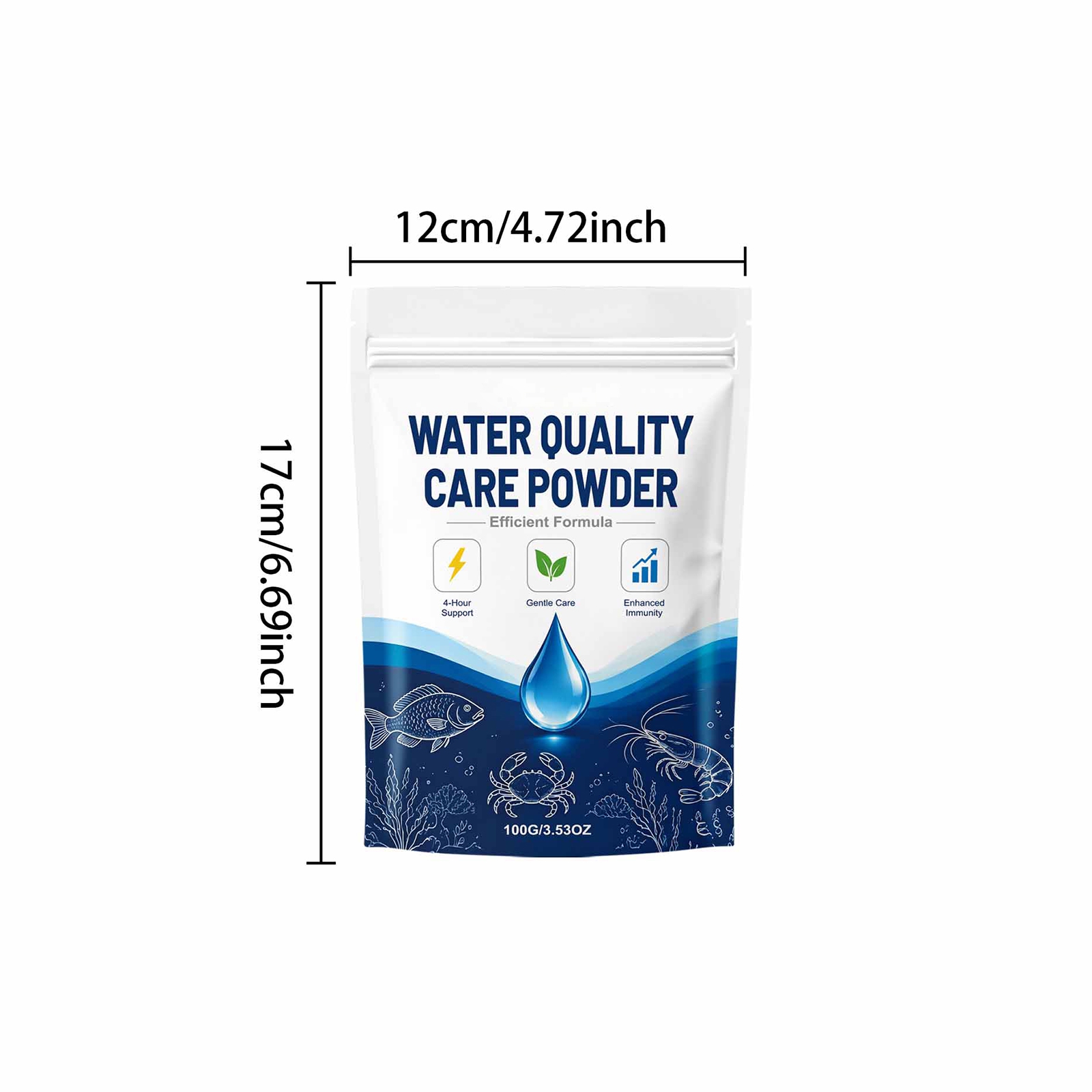 1/2/3/5PCS Fish Tank Water Cla - Aquarium Planted Tank Fertilizer ulasan dan harga