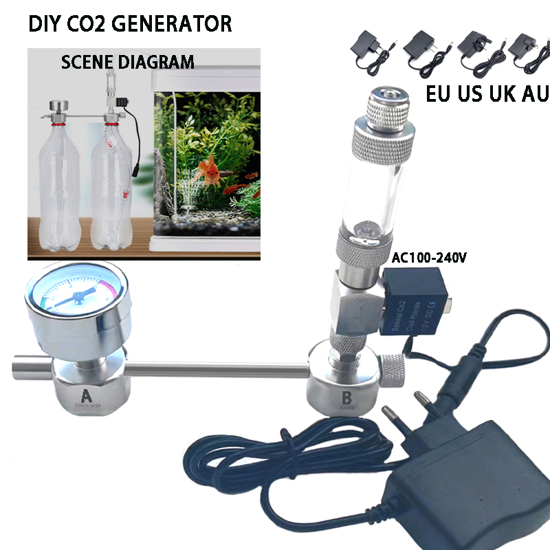 Aquarium DIY CO2 Generator Sys - Planted Aquarium Kit ulasan dan harga