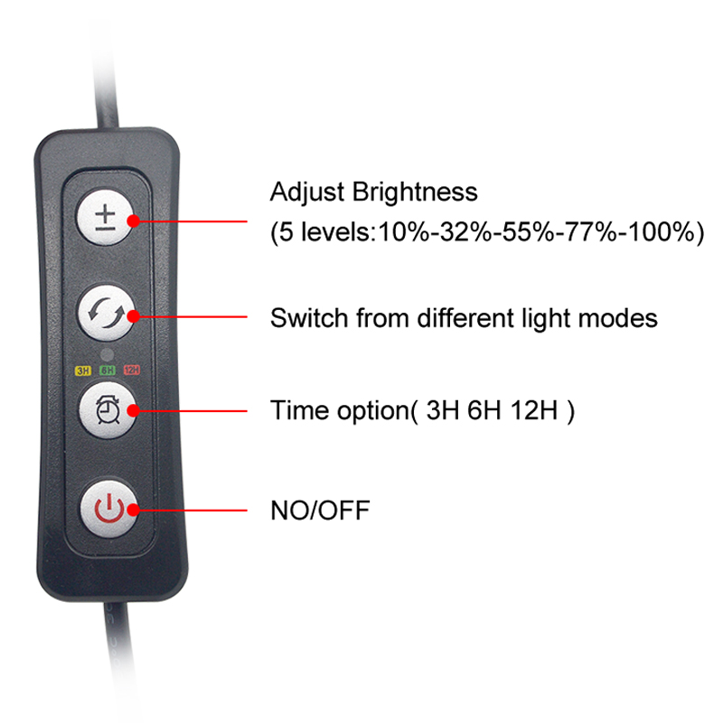 Aquarium LED Light for 16-64CM - Aquarium Planted Tank Fertilizer ulasan dan harga