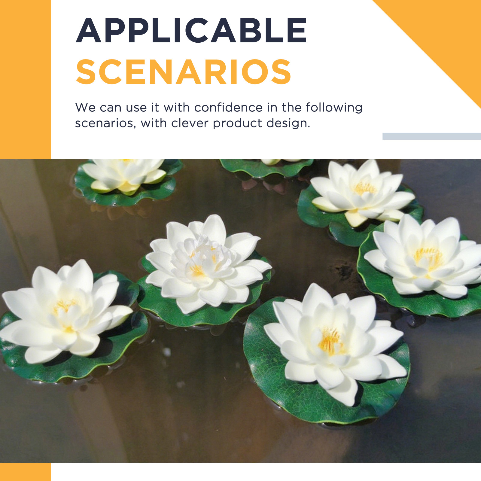 5pcs/set 10cm Artificial Lotus - Planted Aquarium Kit ulasan dan harga