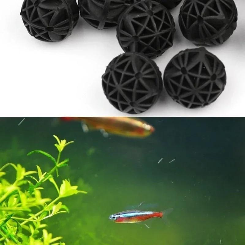 50Pcs 16mm Bio Balls Aquarium  - Aquarium Planted Tank Fertilizer ulasan dan harga