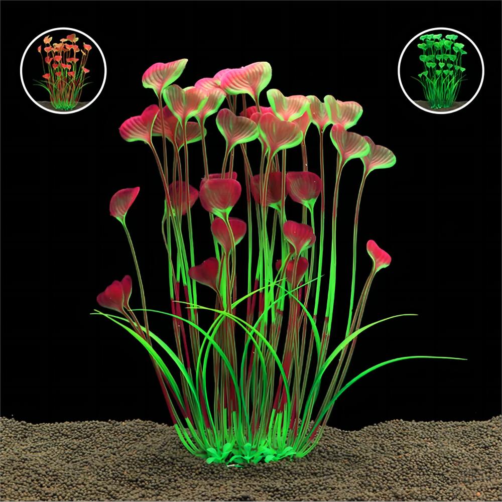 1 Pc Fish Tank Bionic Aquatic  - Planted Aquarium Materials ulasan dan harga