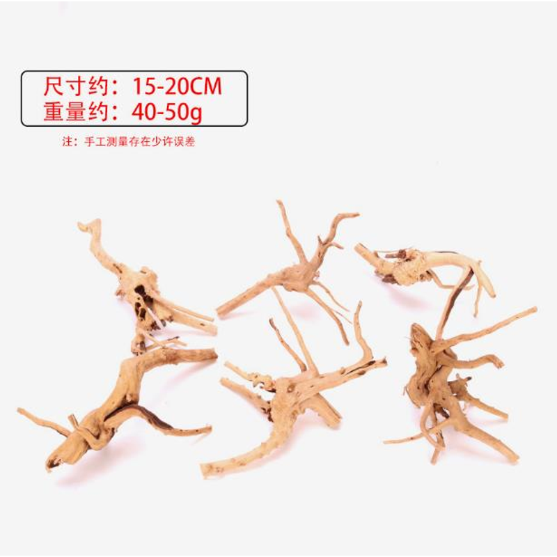 4PCS Natural Wooden Fish Tank  - Planted Aquarium With Driftwood ulasan dan harga