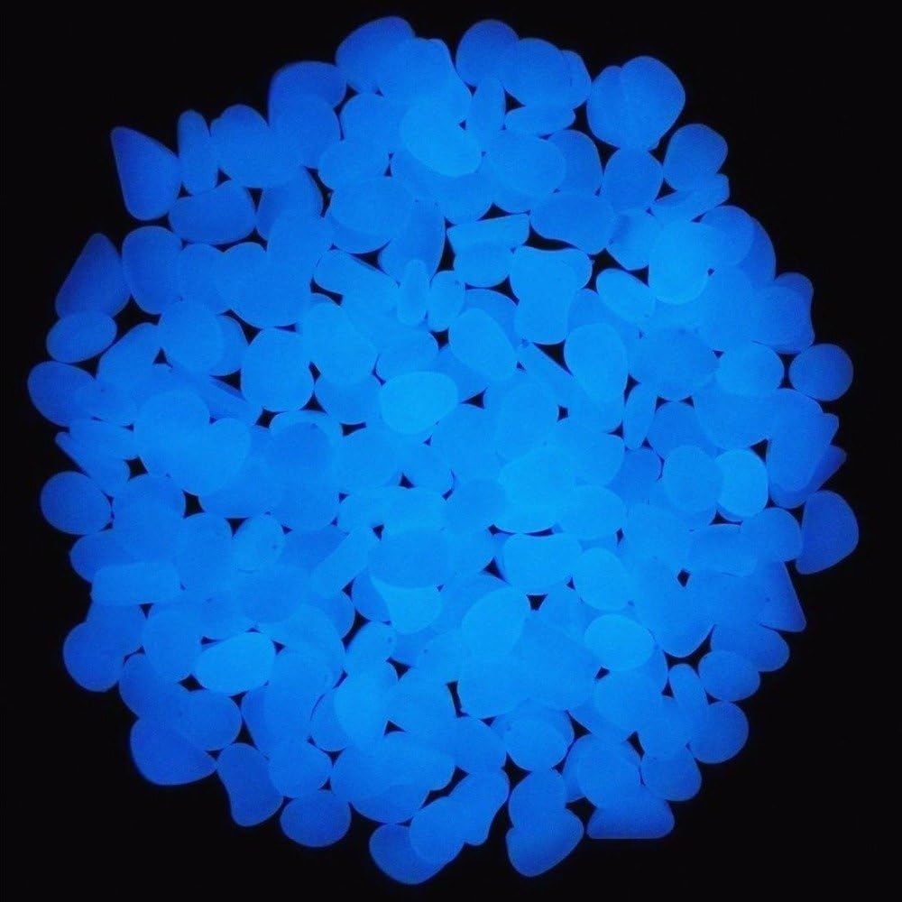 Fish Tank Rocks Glow Blue Pebb - Aquarium Plants Book ulasan dan harga