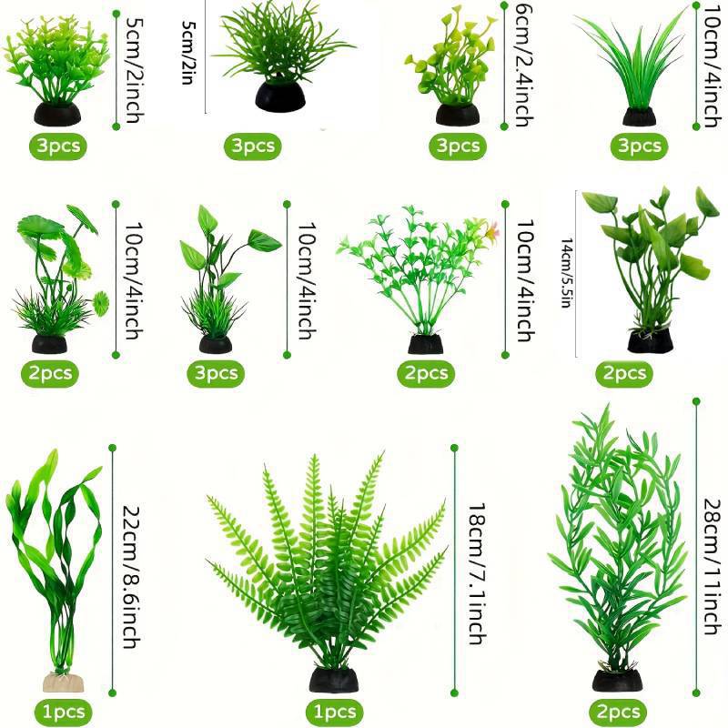 Aquarium Decor Set Artificial  - Planted Aquarium Kit ulasan dan harga