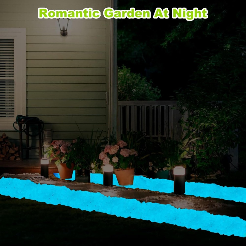 100 Pack Glow in The Dark Ston - Planted Aquarium Materials ulasan dan harga