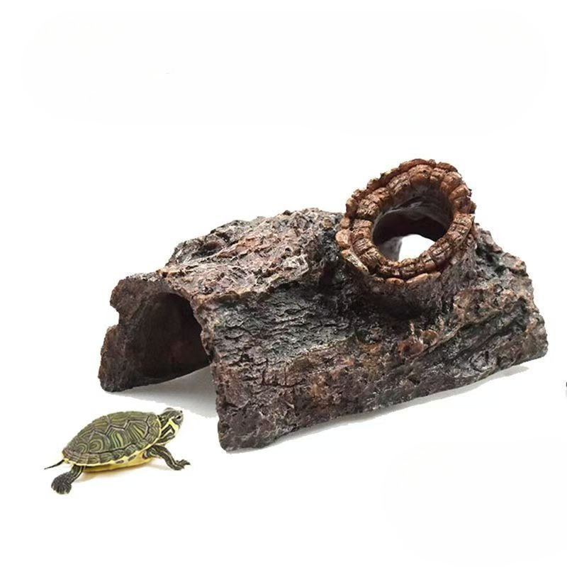 Robotic Dog Resin Craft Figuri - Planted Aquarium With Driftwood ulasan dan harga